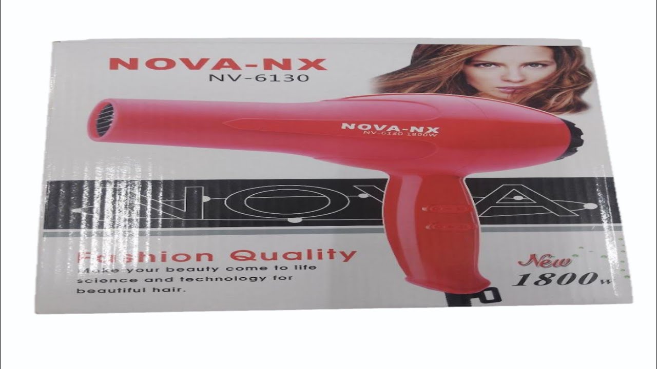 Nova NX-6130  hair dryer unboxing from meesho. #nova #hairdryer