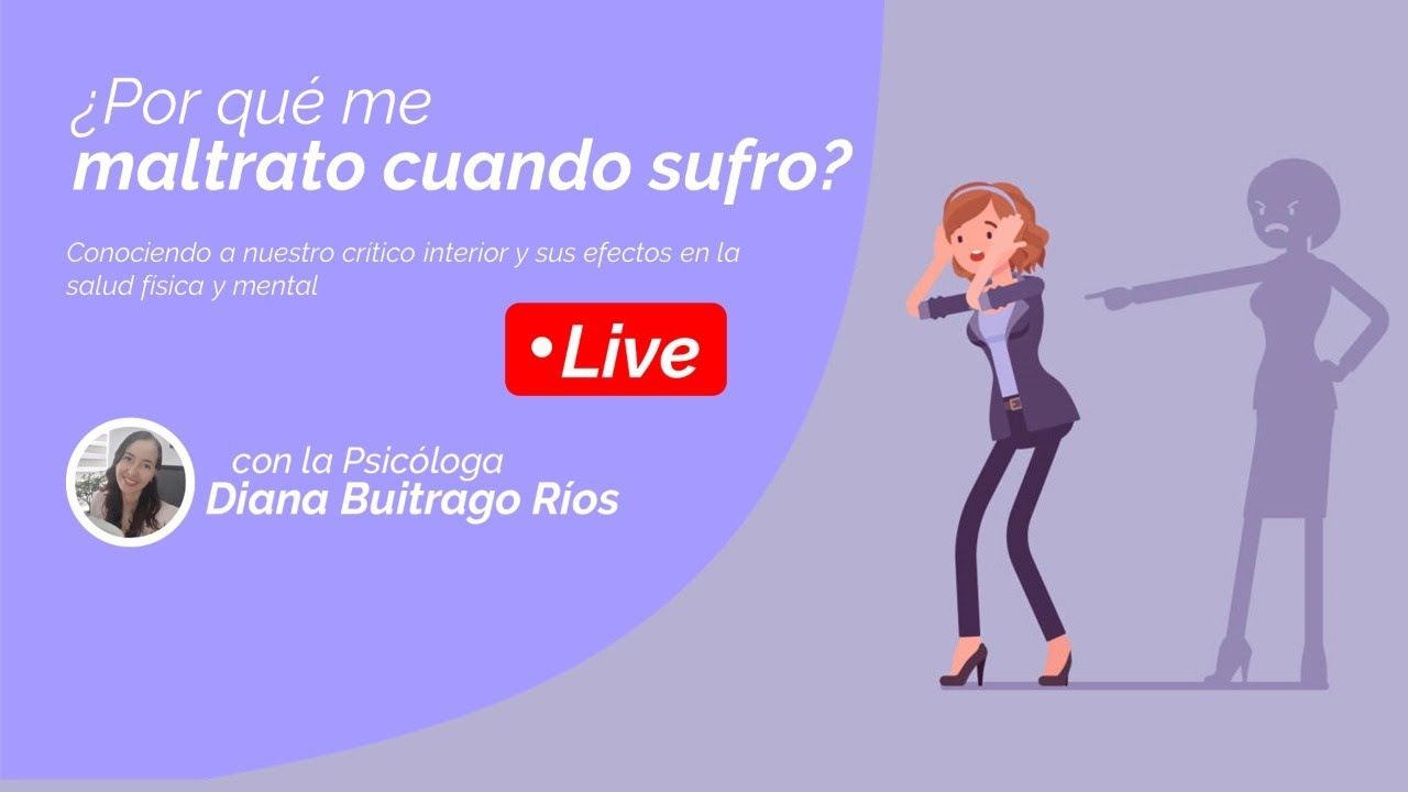 ¿Por qué me maltrato cuando sufro?