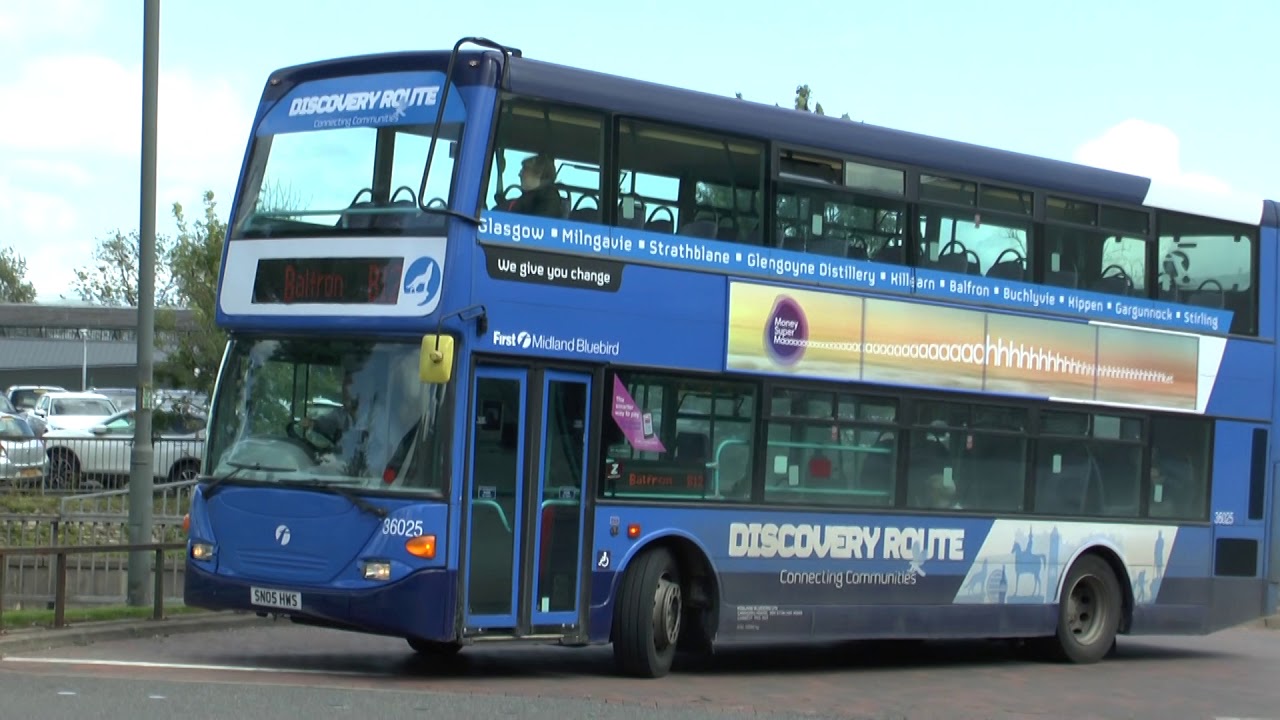 STIRLING BUSES FILMED IN AUGUST 2019 BY DAVE SPENCER