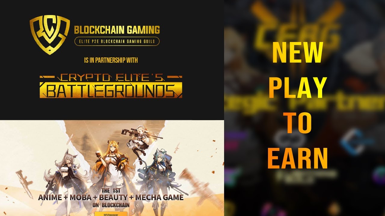 NEW PLAY TO EARN NFT GAME | CEBG(Crypto Elite&rsquo;s Battlegrounds) Gameplay