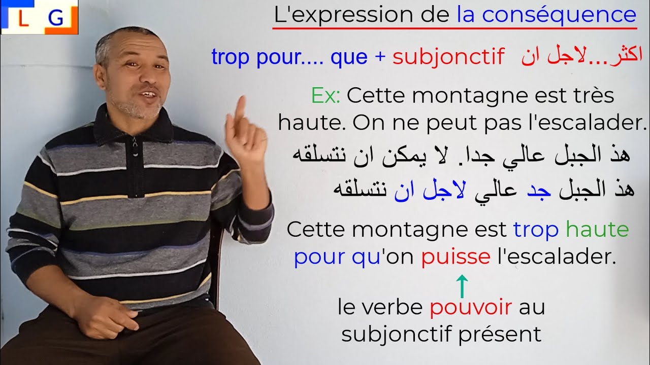 La conséquence التعبير عن النتيجة بالفرنسية