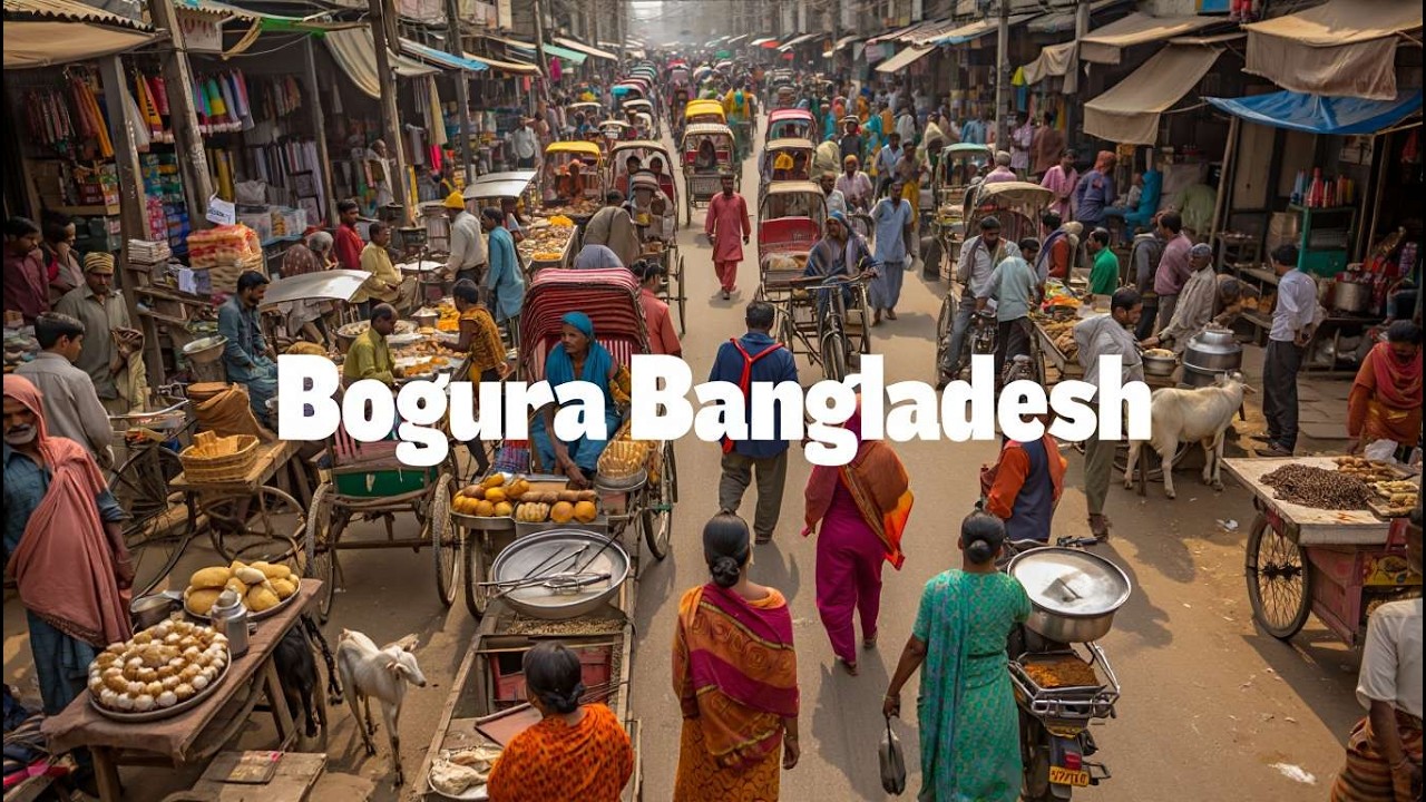 Inside a REAL Bangladeshi Street Market (Bogra)