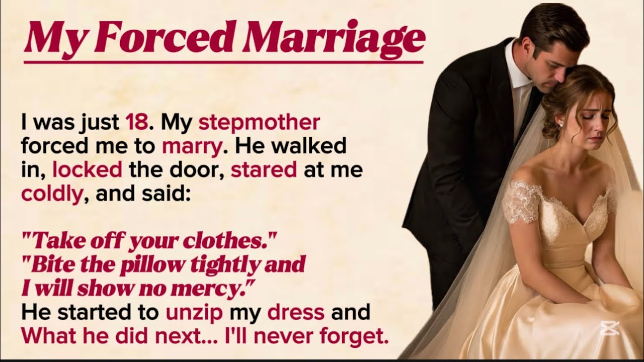 My Forced Marriage |Learn English with story lShorty story| Emotinal American stories |English story