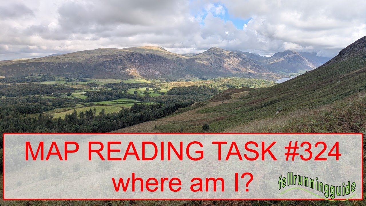 Map Reading Task 324 The Lake District - which map matches the photo?