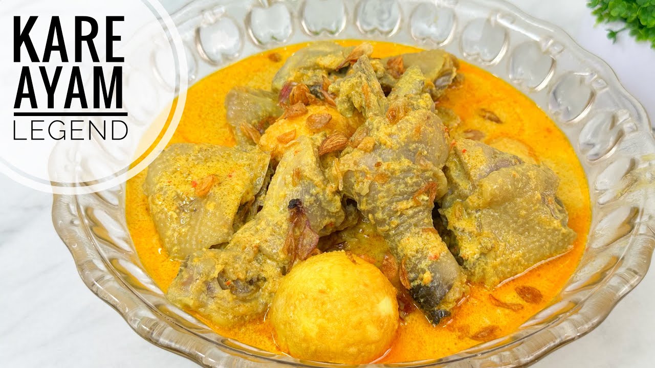 BEDA DARI YANG LAIN !! RESEP KARE AYAM KAMPUNG KHAS JAWA TIMUR KU PALING ENAK !!