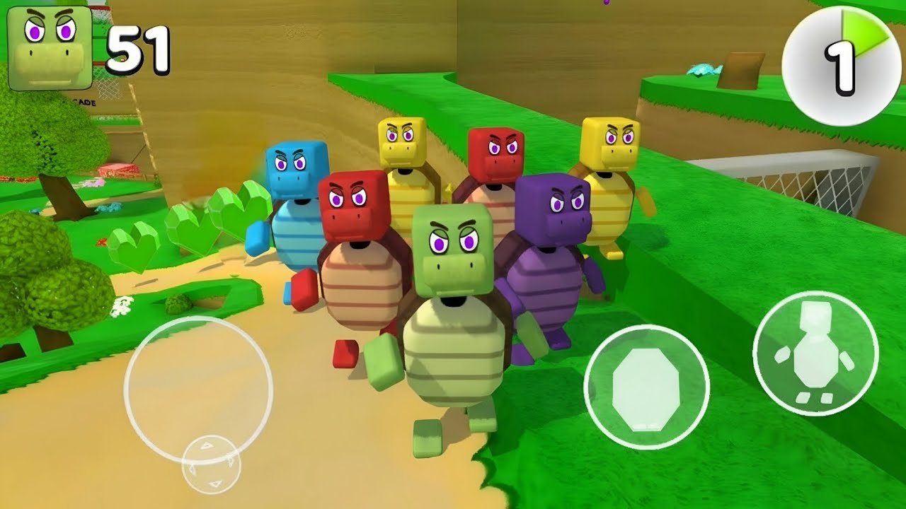 Menemukan Kura-Kura Rahasia Berwarna 🐢 Super Bear Adventure