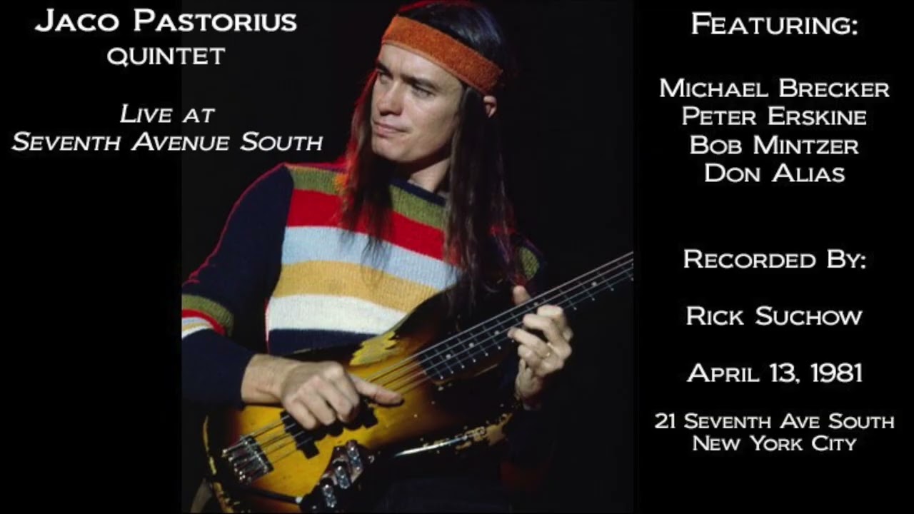 Jaco Pastorius Quintet “Giant Steps“ Michael Brecker & Peter Erskine live ’81
