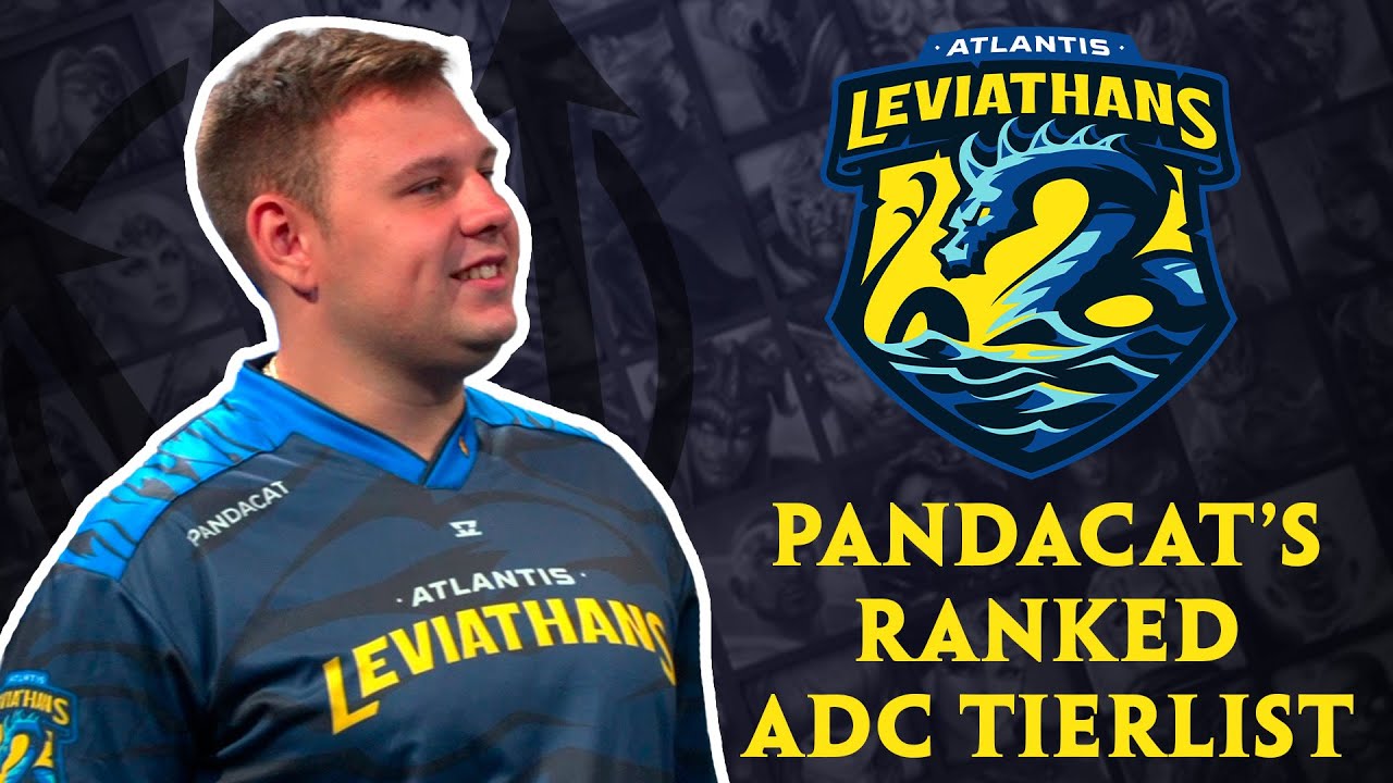 RANKED ADC TIERLIST WITH PANDACAT