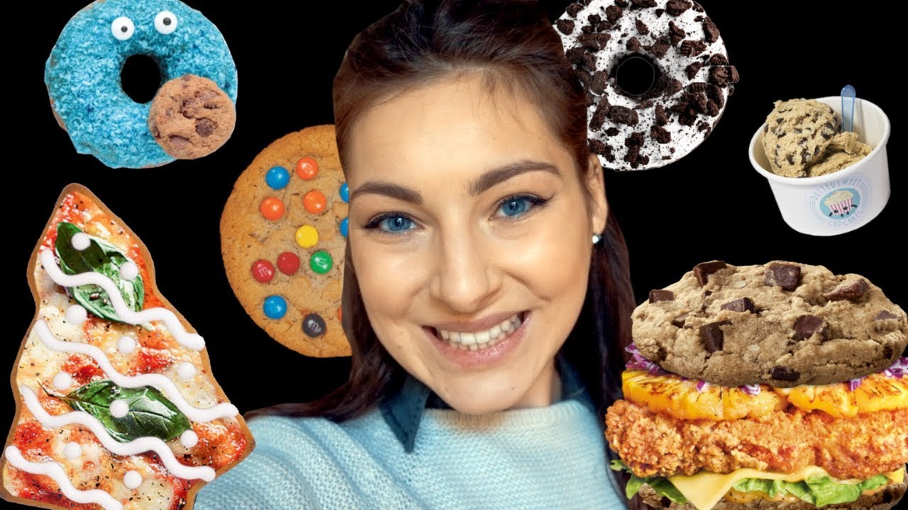 CRAZY COOKIE CHEATDAY | MCDONALDS COOKIE BURGER