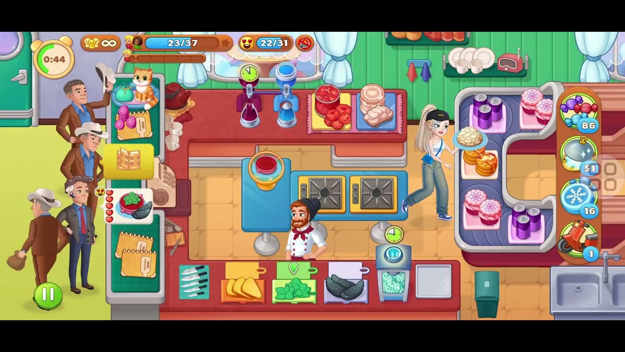 Cooking Diary × HOW TO WIN BONUS LEVEL & GET 5 STARS SUITCASE 🌟🧳 × at Culinary Dirigible