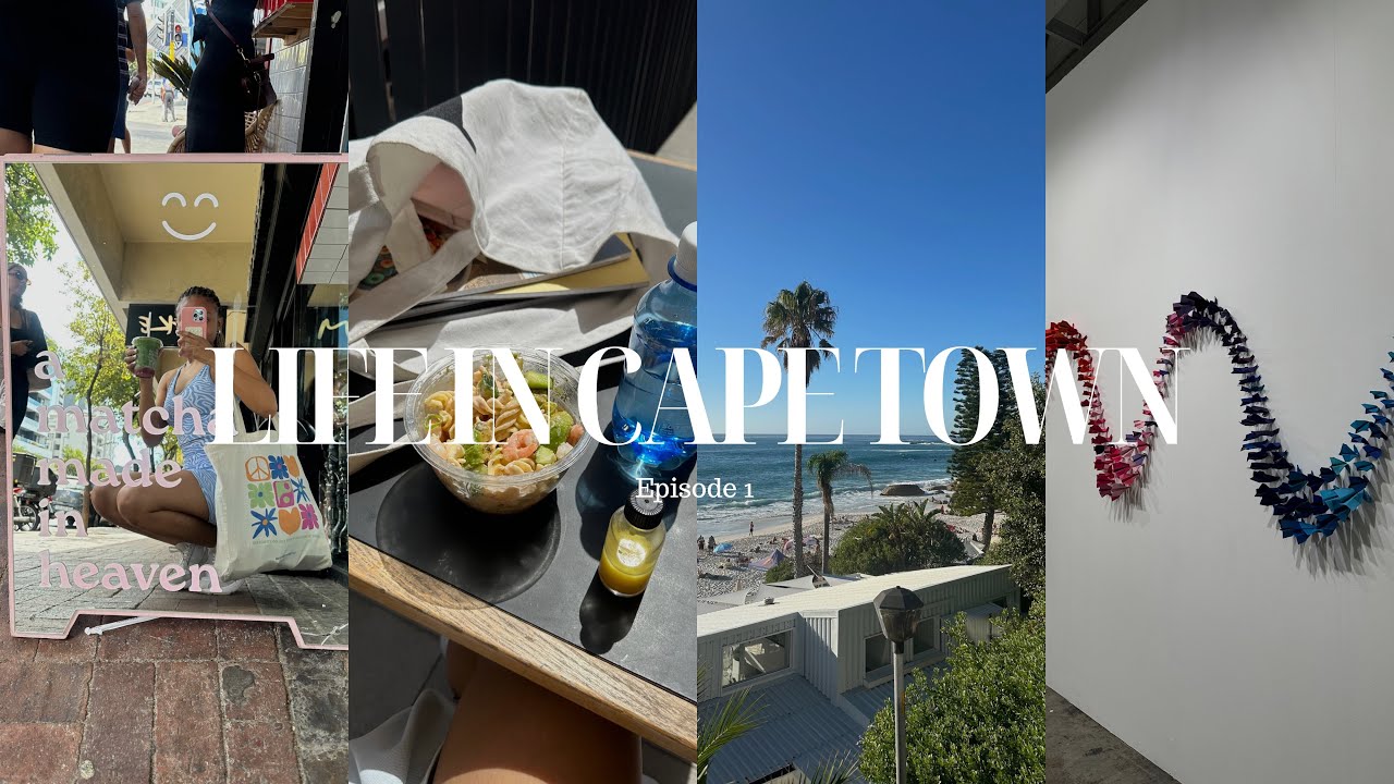 Ep 1 life in Cape Town : art fair, pilates, uni, gym, errands, beach, friends, ootd