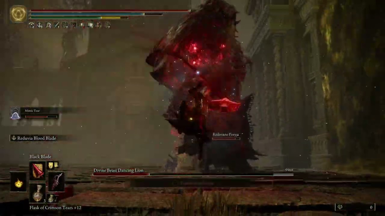 Elden Ring 2PAC And Freyja Vs Divine Beast 