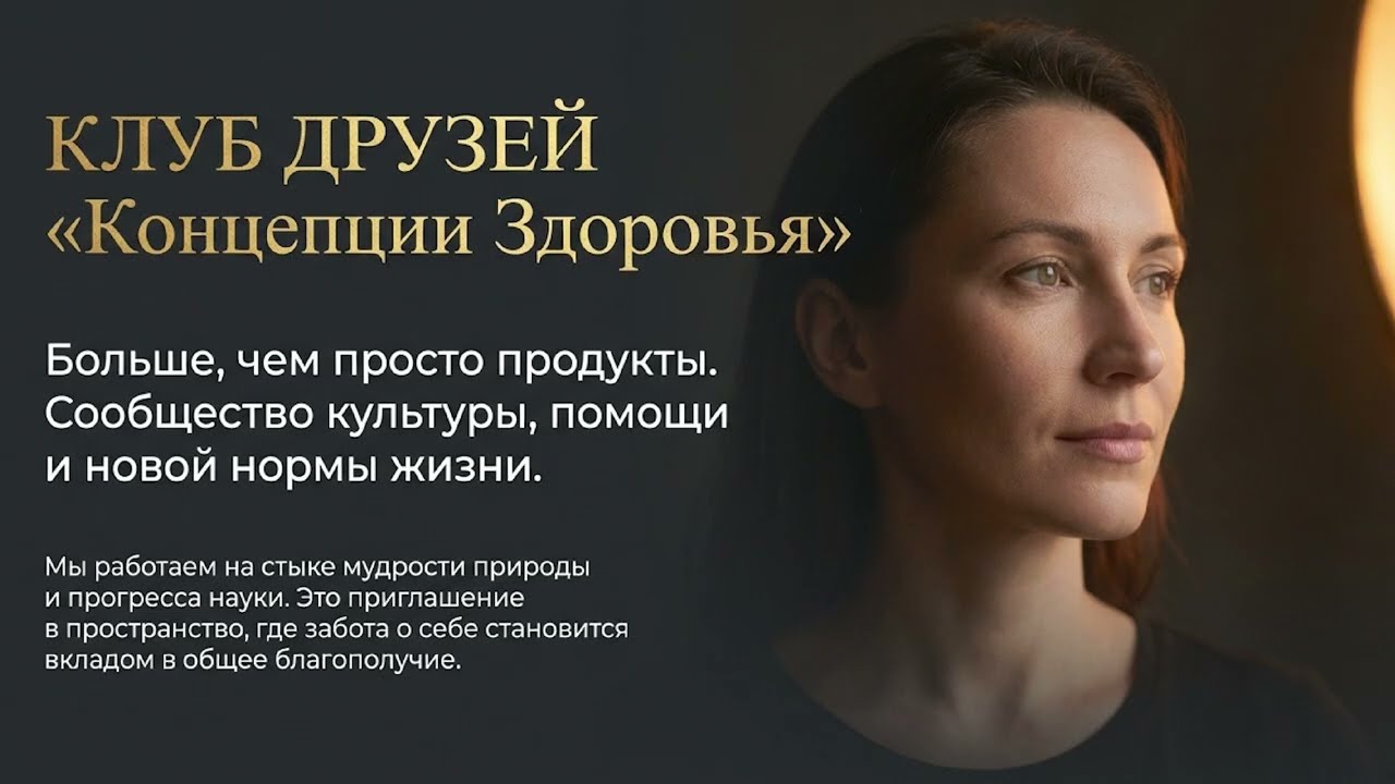 Что такое Клуб Друзей «Концепции Здоровья»