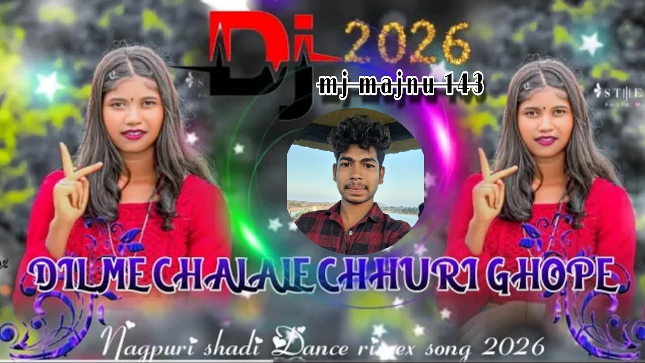 🎵 Mor Dil Chalale Chhuri Ghope Ghope 😄😋💘 Nagpuri DJ Remix Song | Full Bass | 🔥🎧 Remix By: MJMajnu143