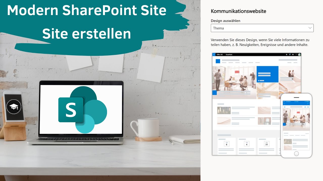 Modern SharePoint Site | 01 SharePoint Site erstellen und einstellen