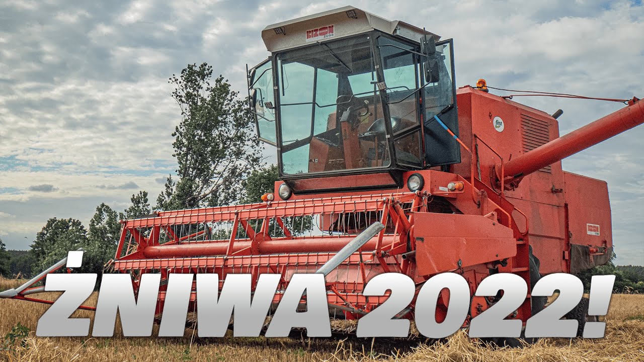 🇵🇱BAJZON Z KABINĄ!?🔥Żniwa 2022🔥Jęczmień Ozimy🔥Bizon ZO56🔥3xDeutz-Fahr🔥GR Walkowiak🔥