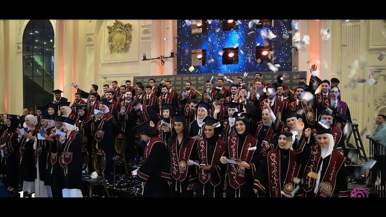 حفل تخرج  وافدين طب اسنان المنصورة 2025 \ دفعة 43