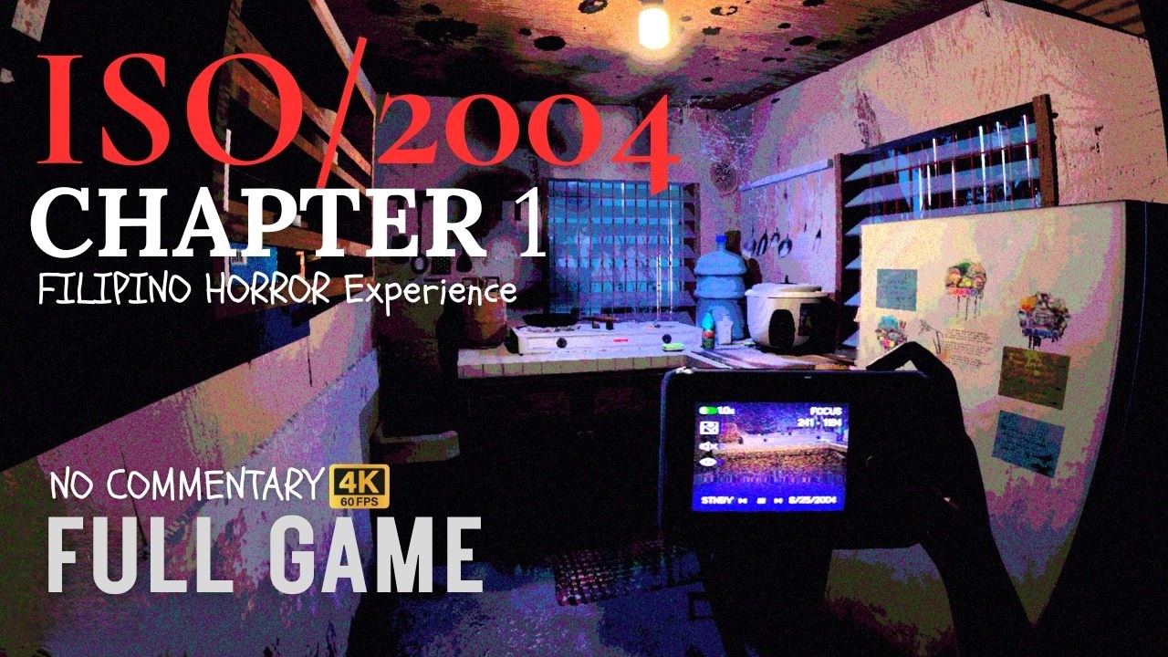 ISO/2004 &ndash; Chapter 1 |  Full Game Walkthrough |  Disturbing Filipino Horror Game, Deeply Unsettling.