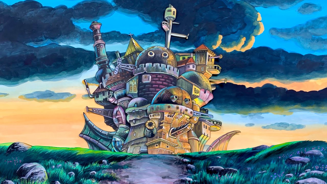 STOPMOTION Howl’s moving castle 하울의 움직이는 성 스톱모션!🏰