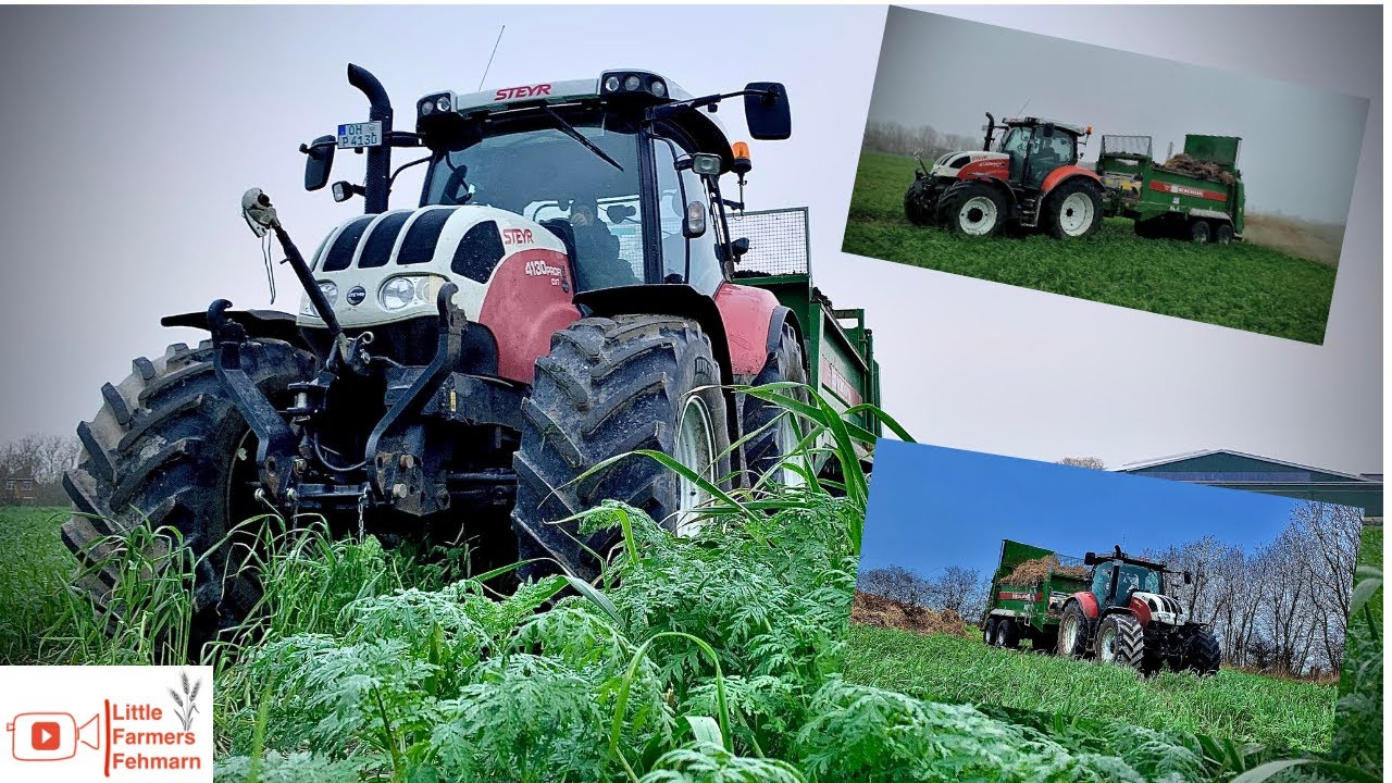 Farmvlog#16: Das letzte mal Mist | Bergmann TSW 3140 & Steyr 4130 Profi CVT | Sperfrist?