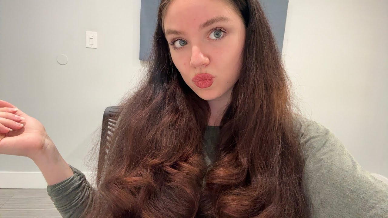 ASMR Hair Care ❤️ | Hair Growth Update, Hair Care, Calm at Work 🦊❤️
