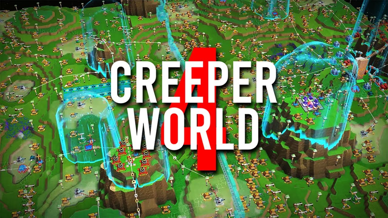 THE WALL OF THE GREAT GUNLINE! - CREEPER WORLD 4