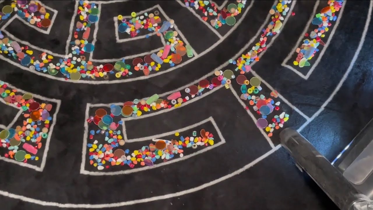 Showing Popping Candy Mix Some Love on the New Maze Rug