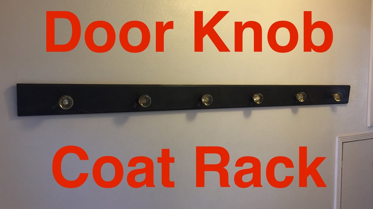 Door Knob Coat Rack!
