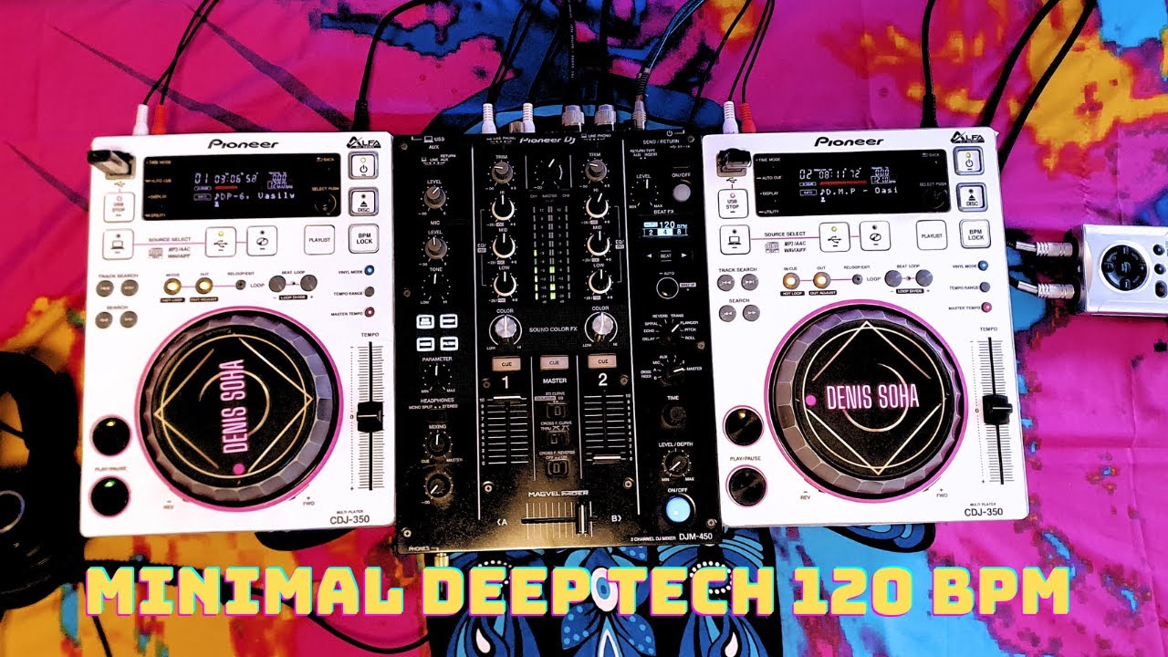 Groove Control / Deep Tech 120BPM | LIVE DENIS SOHA |CDJ 350 | DJM 450 |TASCAM.