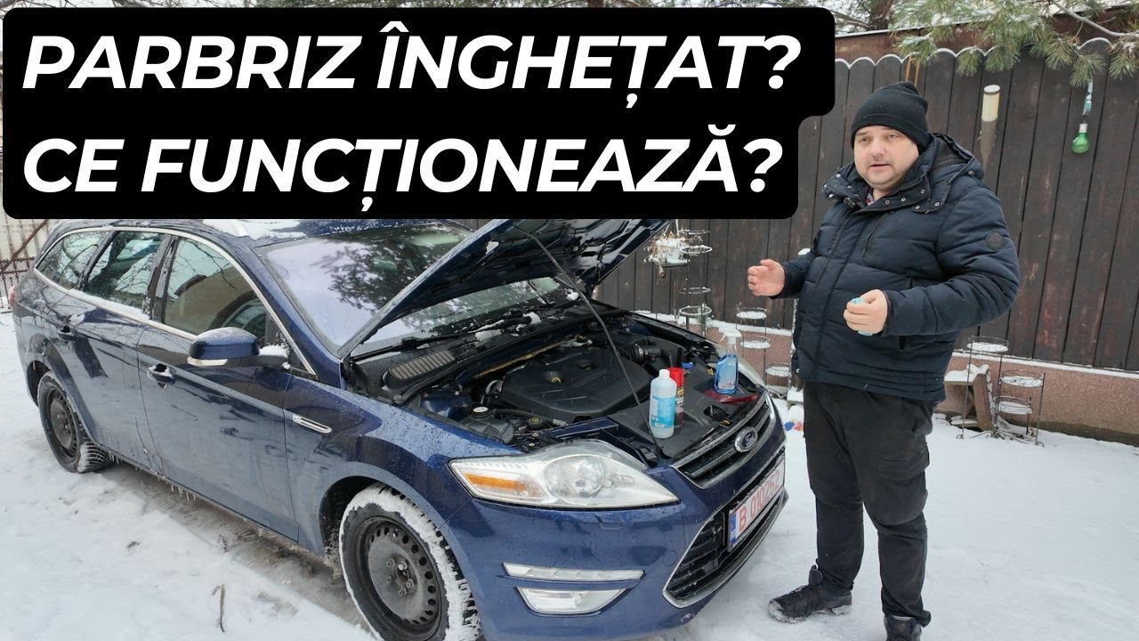 Cum Dezgheți Parbrizul în Siguranță – Soluții care Chiar Funcționează