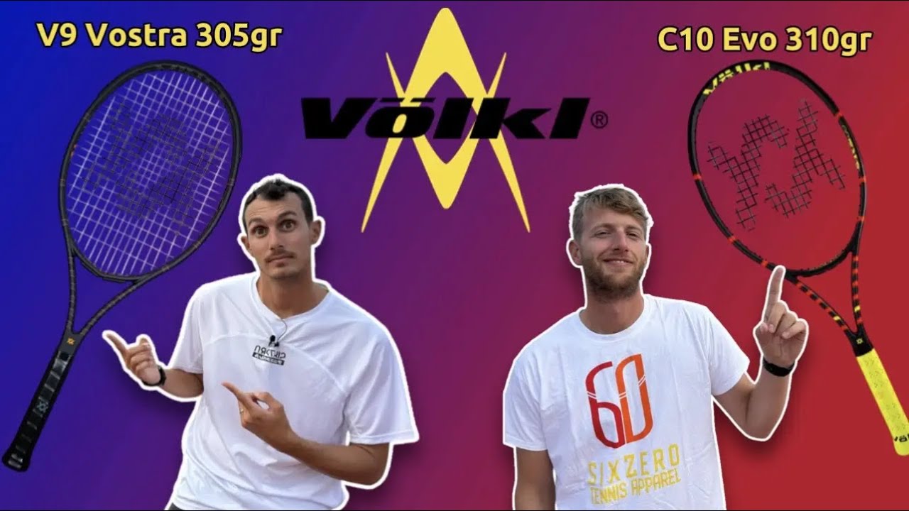 Δοκιμάσαμε 2 Volkl Ρακέτες (V9 Vostra , C10 Evo)