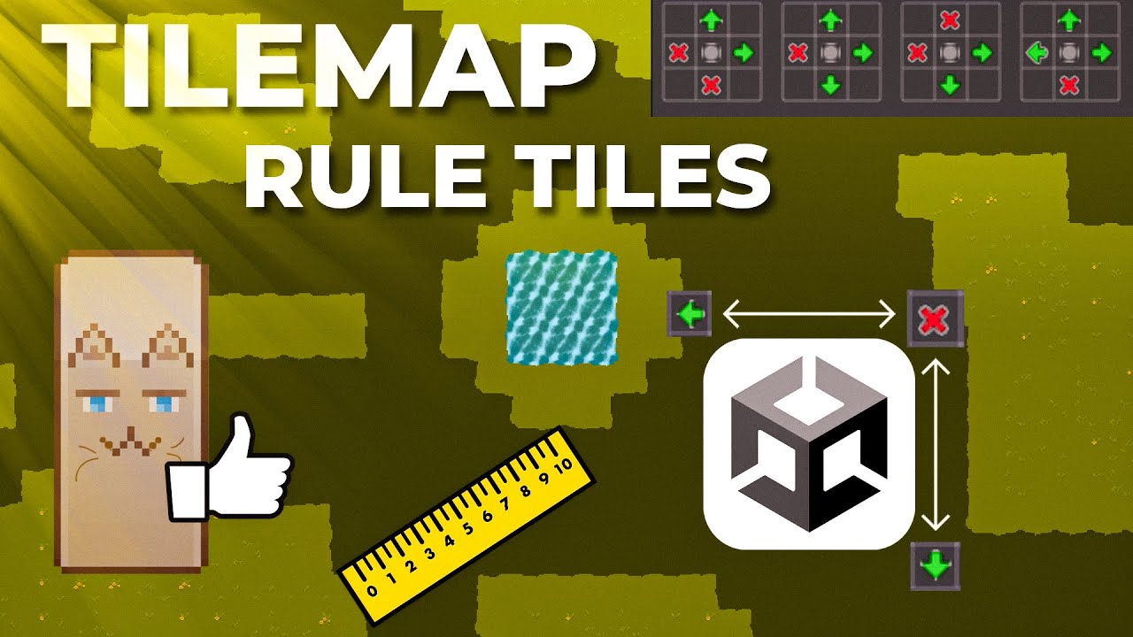 Как сделать автоматический Tilemap в Unity 2D | [часть 5 - Rule Tiles]