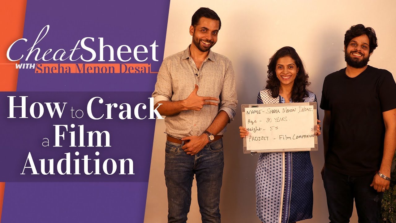 How To Crack A Film Audition | Casting Bay | Cheat Sheet I Film Companion