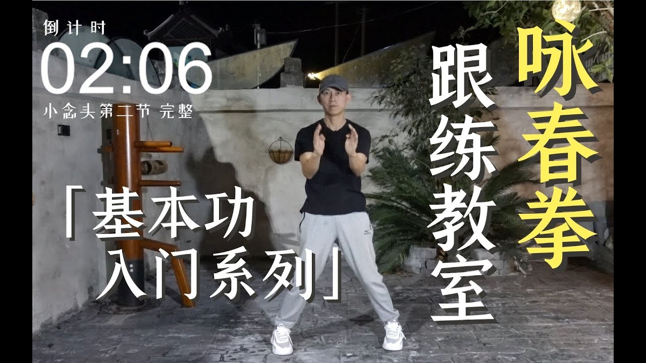 第一节 小念头第一节 咏春套路 #咏春 #wingchun