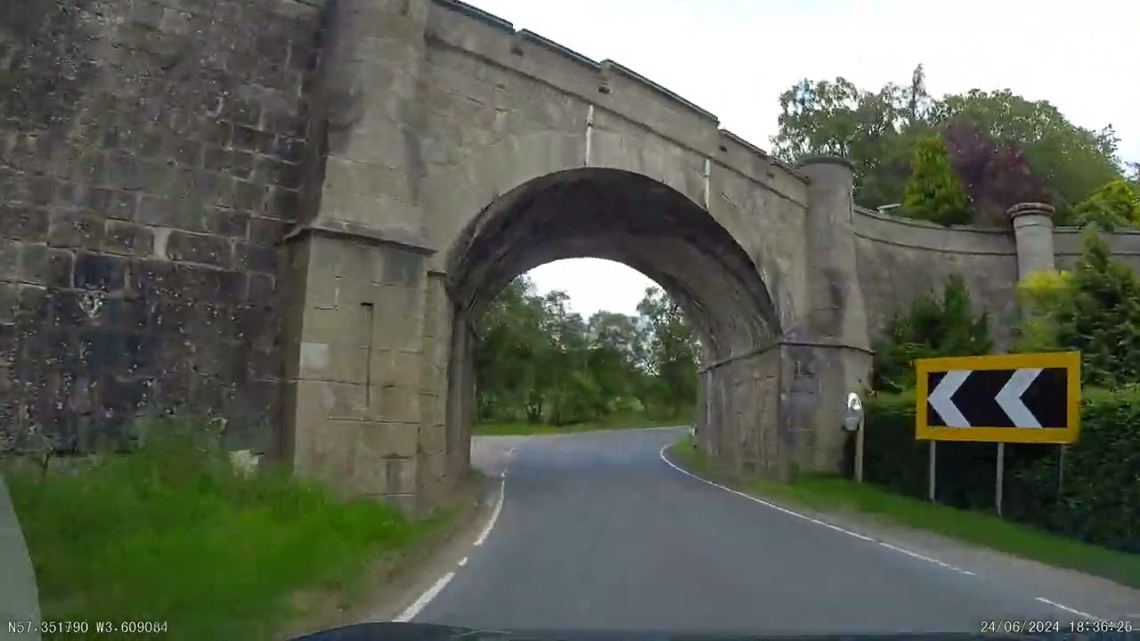 Scotland by Road - Highlands - Grantown on Spey to Nairn