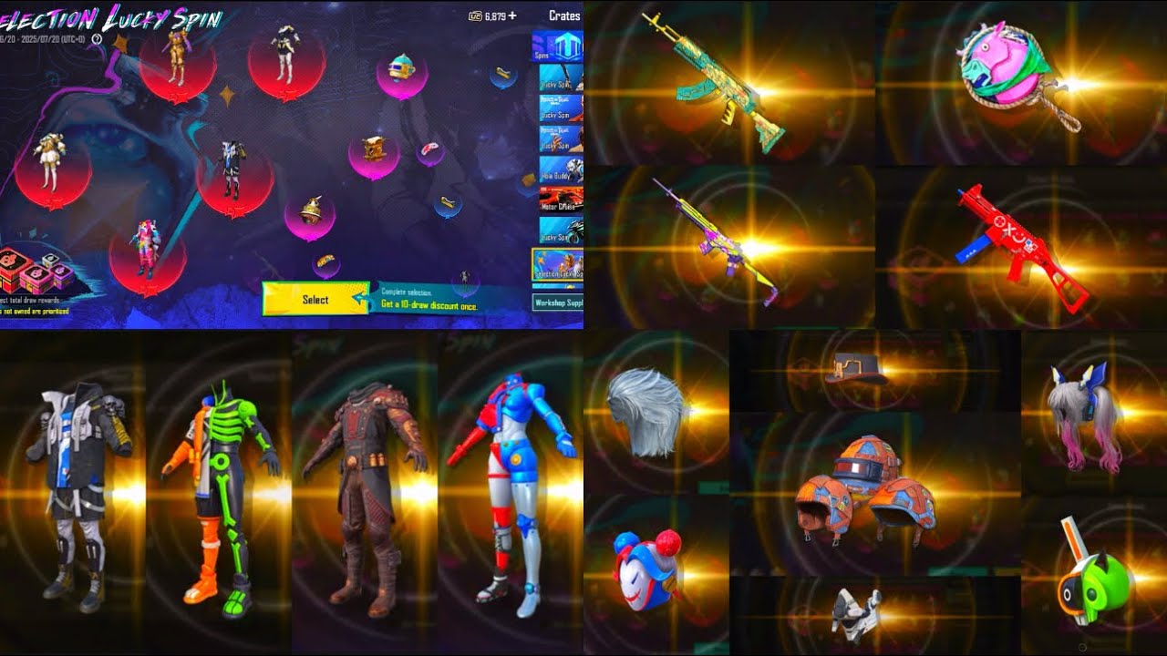 😱$7,000UC NEW SELECTION LUCKY SPIN OPENING🤯|😍SUPER RAREST MYTHIC SE ARE BACK🥰|🔥PUBG MOBILE🔥