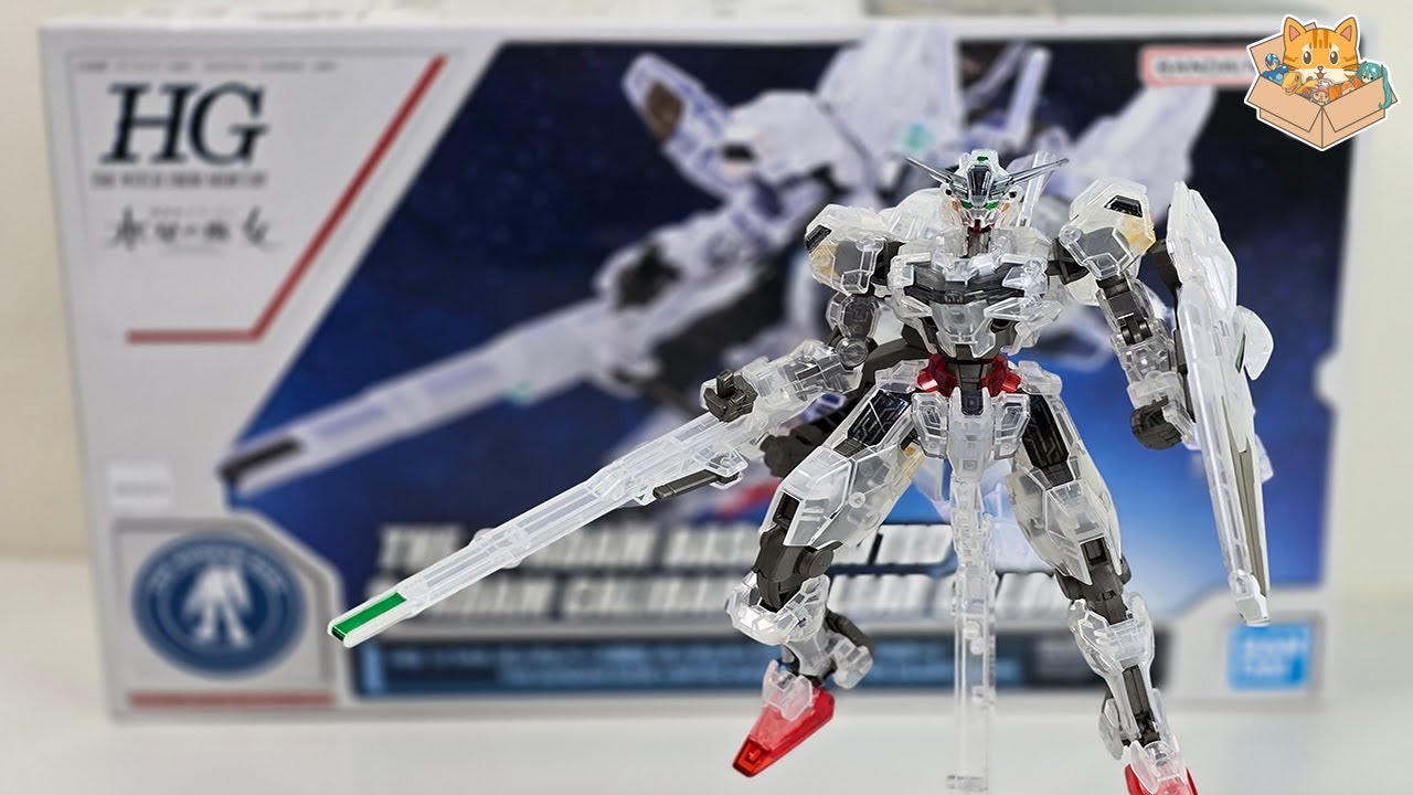 HG 1/144 GUNDAM CALIBARN (CLEAR COLOR) THE GUNDAM BASE LIMITED [BUILD]