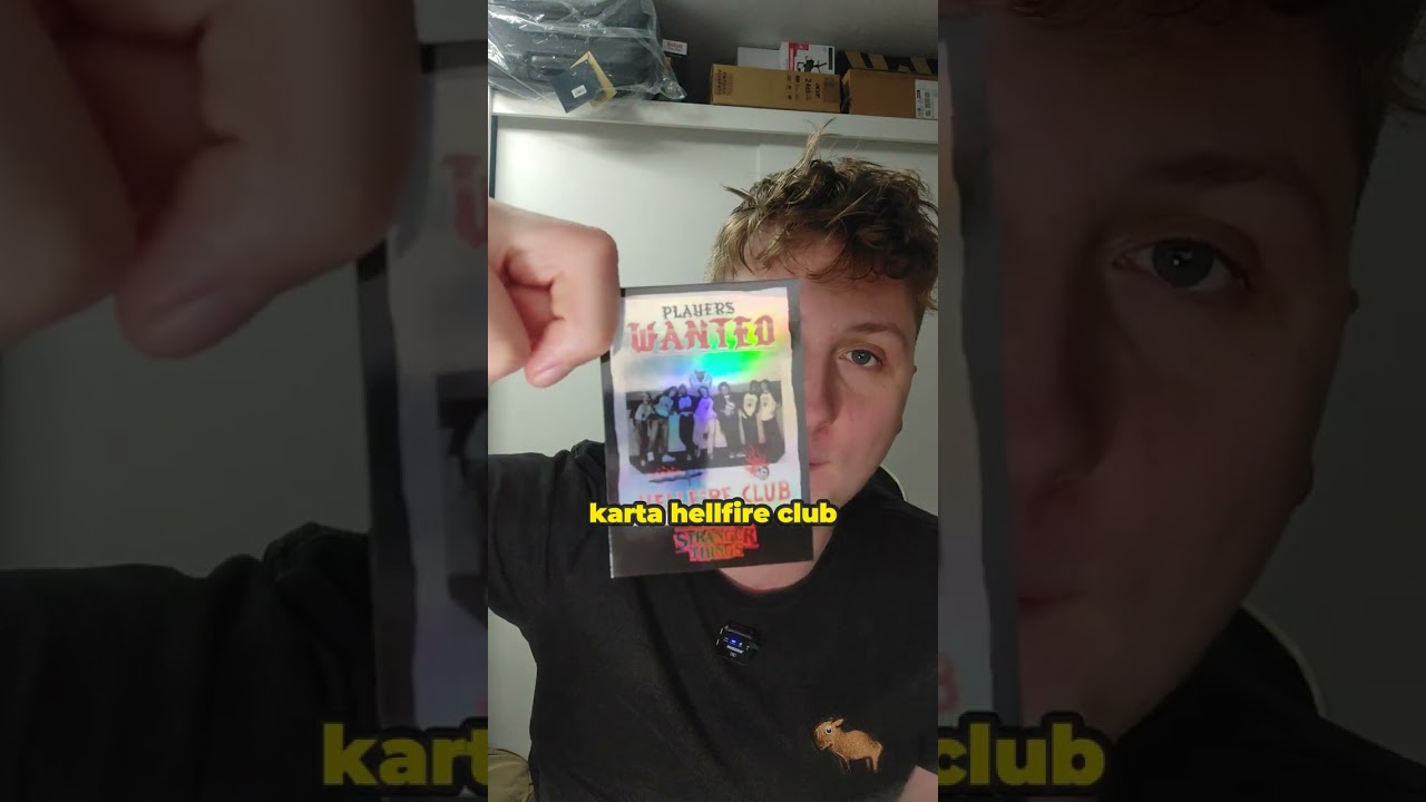 Karty STRANGER THINGS pt.23 😱😱 #strangerthings #funkopop #kinderjoystrangerthings