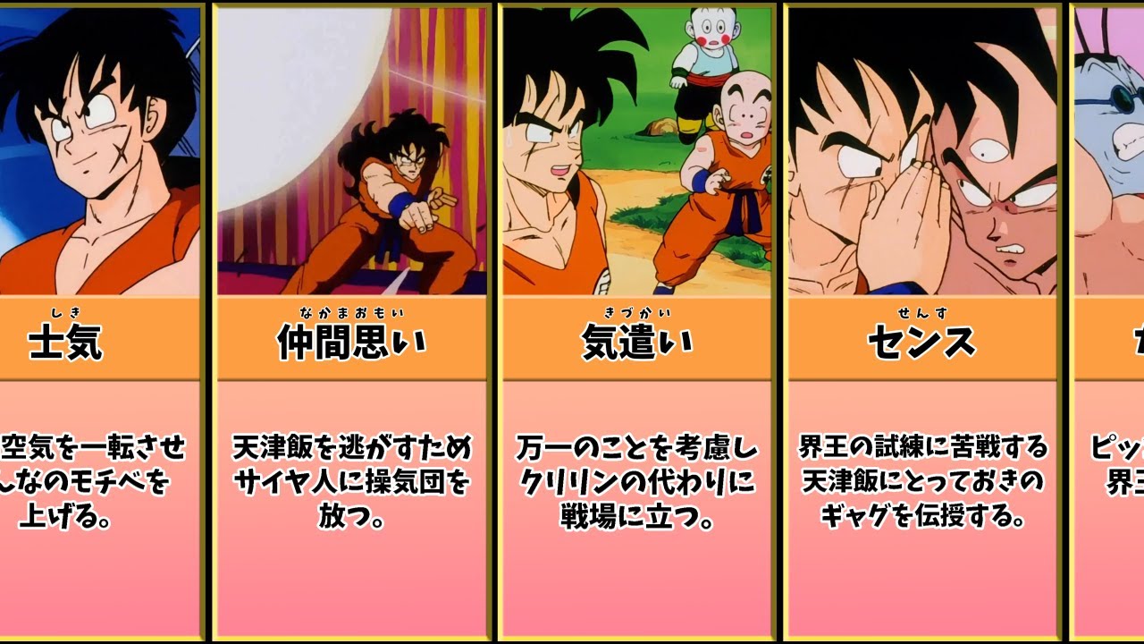 ドラゴンボールZ　ヤムチャ　すごいところ　まとめ