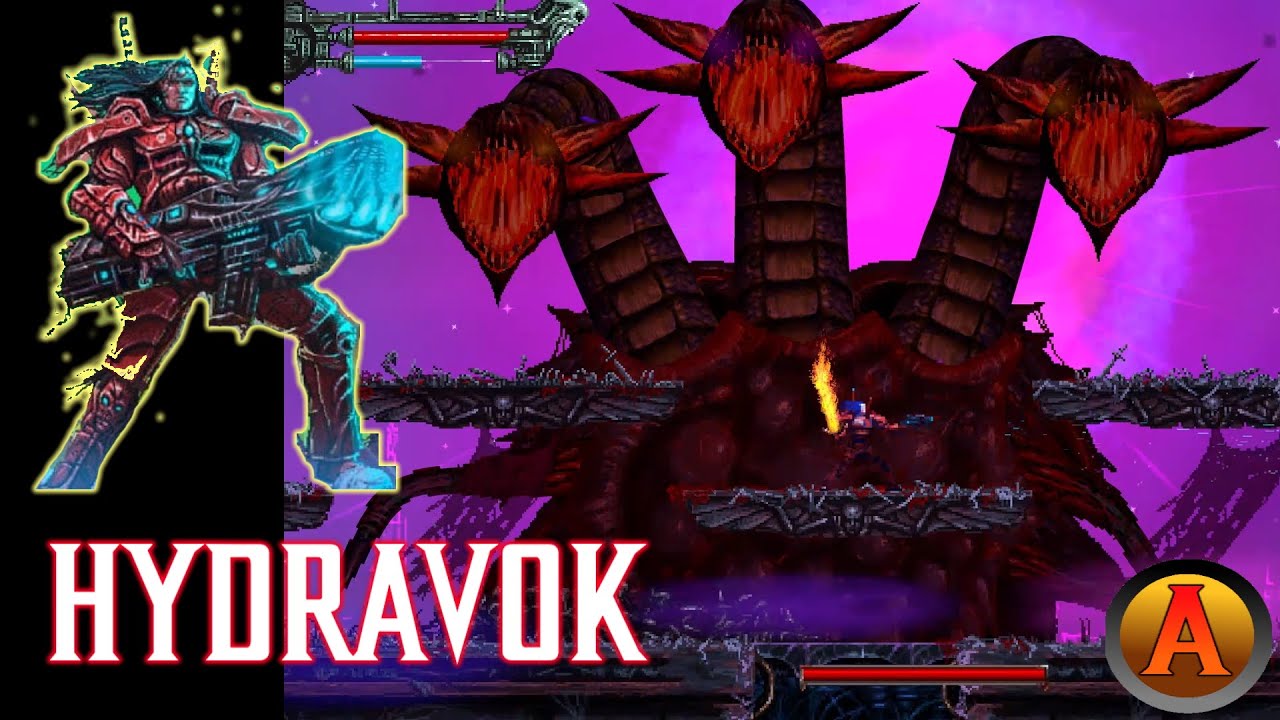 Valfaris - Final Boss - Kyvok and Hydravok