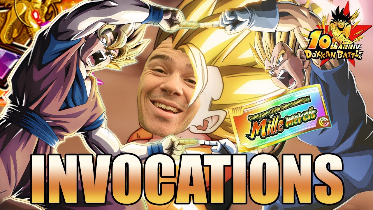 MERCI LES 10 ANS DE DOKKAN !!! INVOCATION TICKETS MILLE MERCIS !!!!