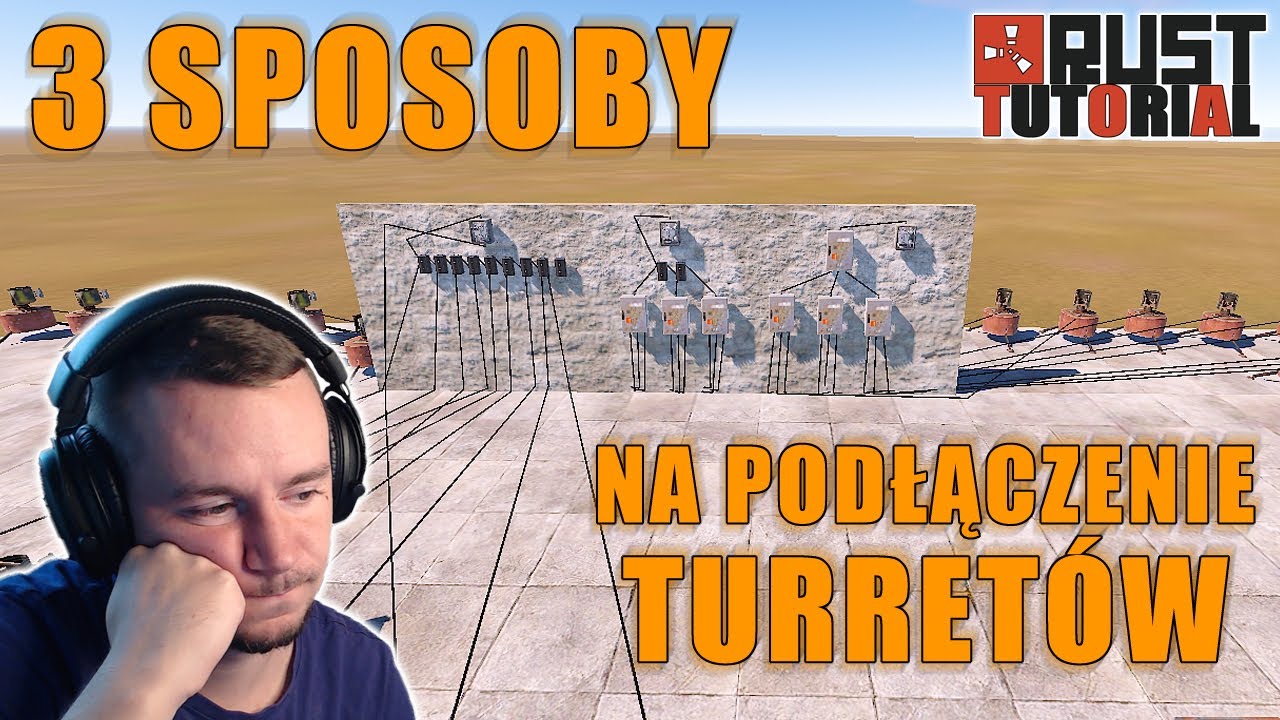 Rust Tutorial - 3 SPOSOBY NA PODŁĄCZENIE TURRETÓW (Rust PL)