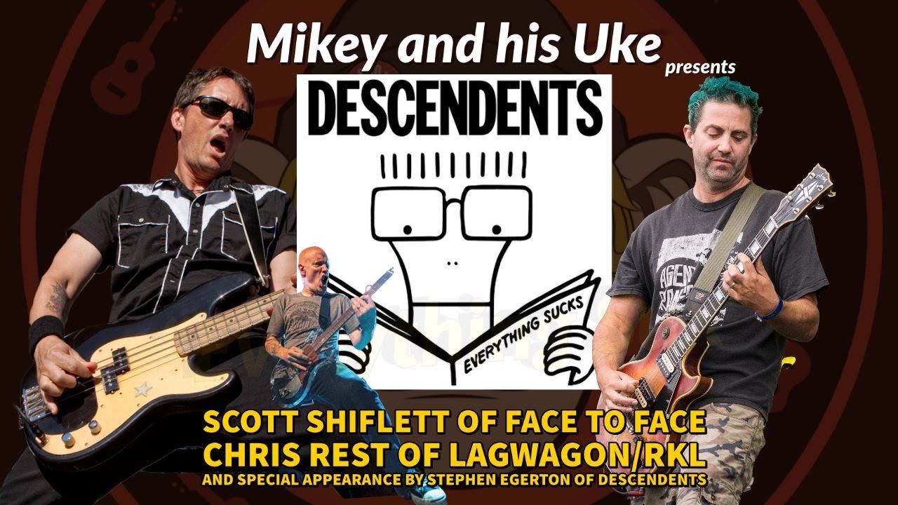 DESCENDENTS 'EVERYTHING SUX' COVER - CHRIS REST, SCOTT SHIFLETT, STEPHEN EGERTON, DARRIN PFEIFFER