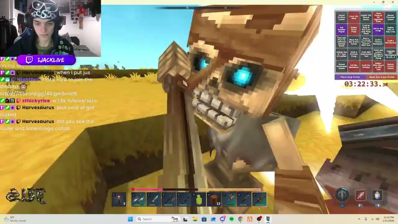 ⚔️HYTALE BINGO CHARITY STREAM WITH @puggerin0s @ayemendoo and @imshugg ⚔️ WE HIT 1.6K ⚔️