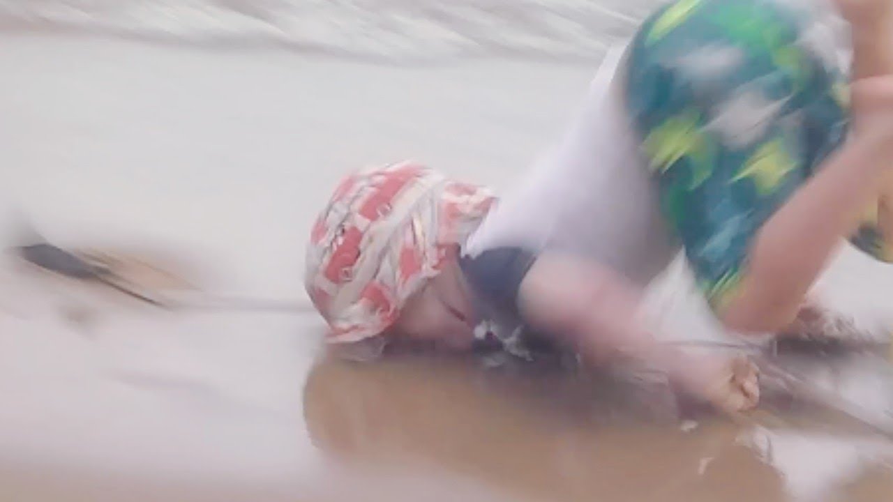 Most Painful Beach Entry Ever! 😱