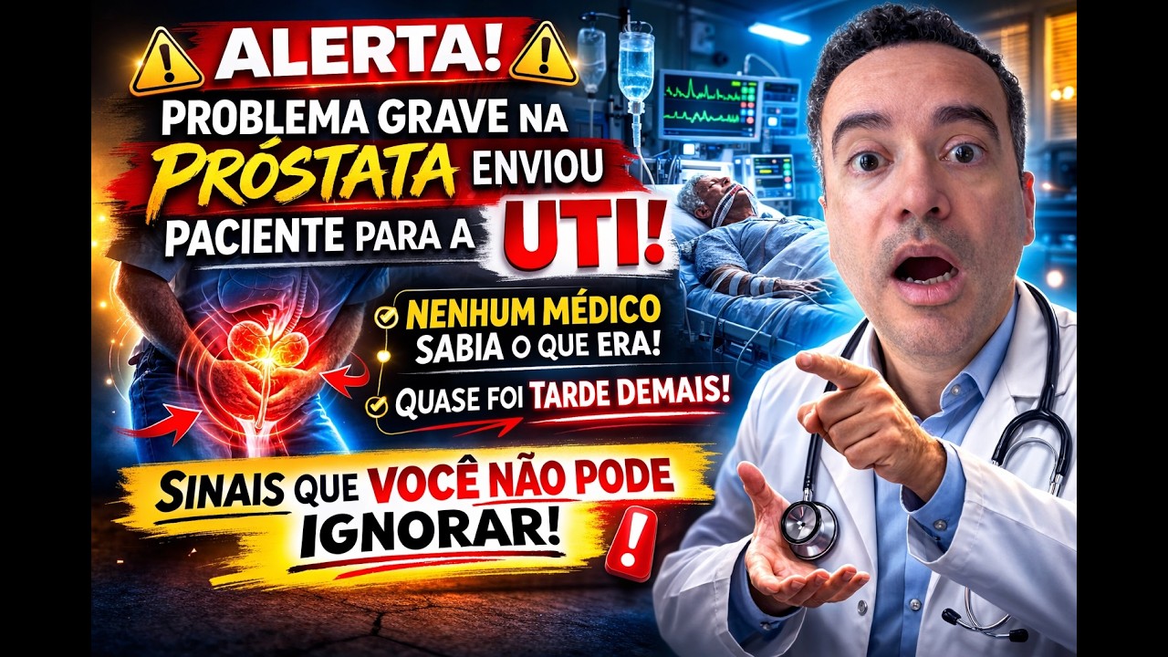 Problema na próstata levou o paciente para UTI e nenhum médico sabia o que estava acontecendo!