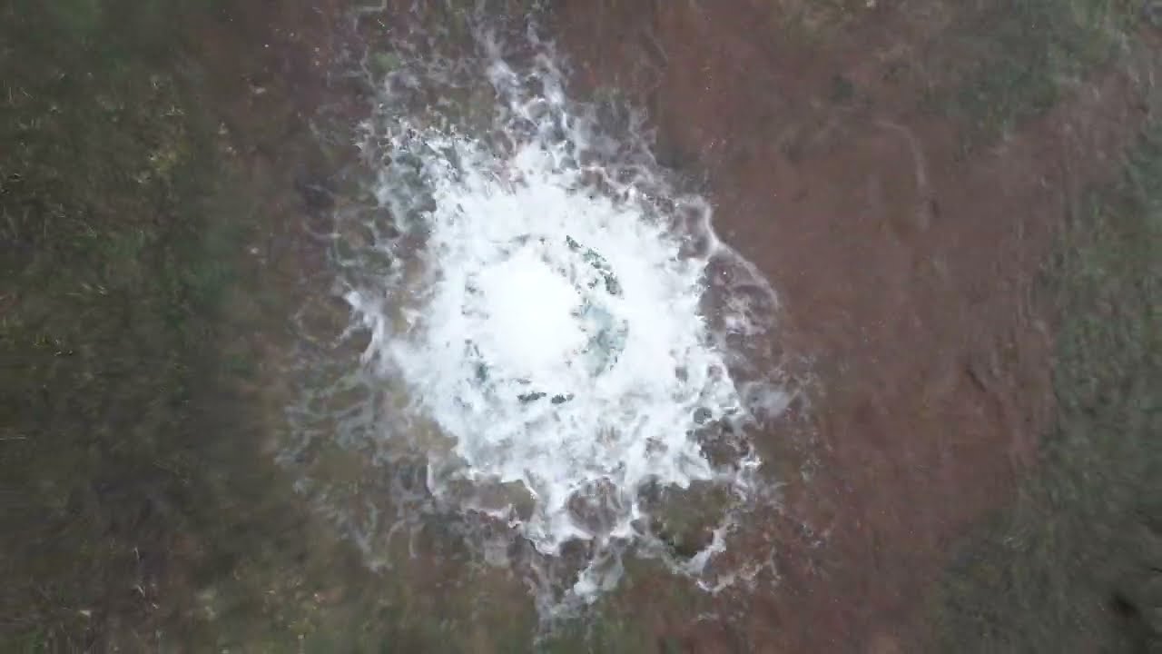 Időszakos karsztforrás / Krasová vyvieračka /Karst spring 2023.01.21.