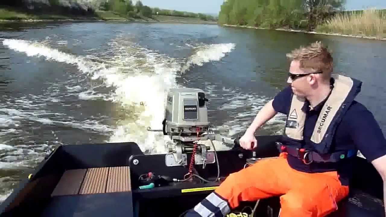 Hochwasserboot mit Rädern in HDPE Aluminium Bauweise - 1000 kg Zuladung