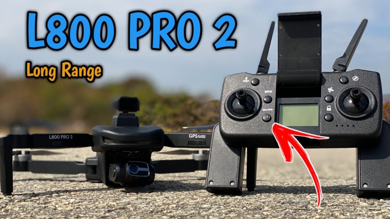 L800 PRO 2 Long Range de 5km 😱 melhor drone custo beneficio 2022