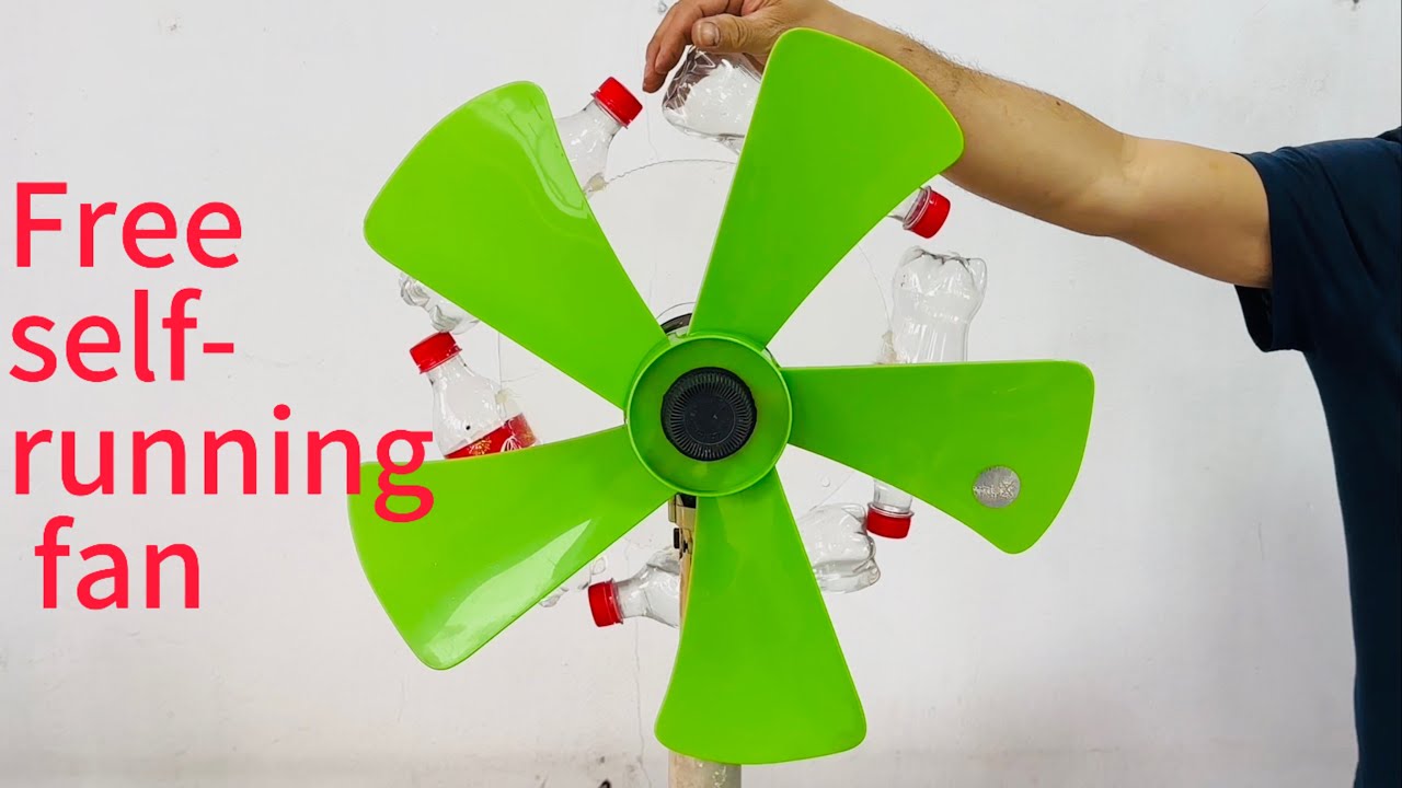 Water fan ? Free energy fan device from water